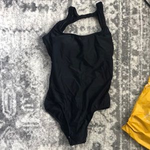 Black one piece bathing suit from Venus